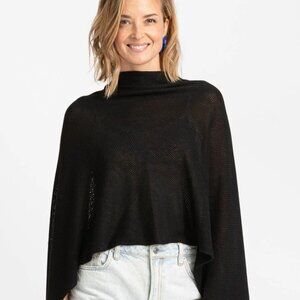 We Are Amma Cocoon Nursing Cover in Black